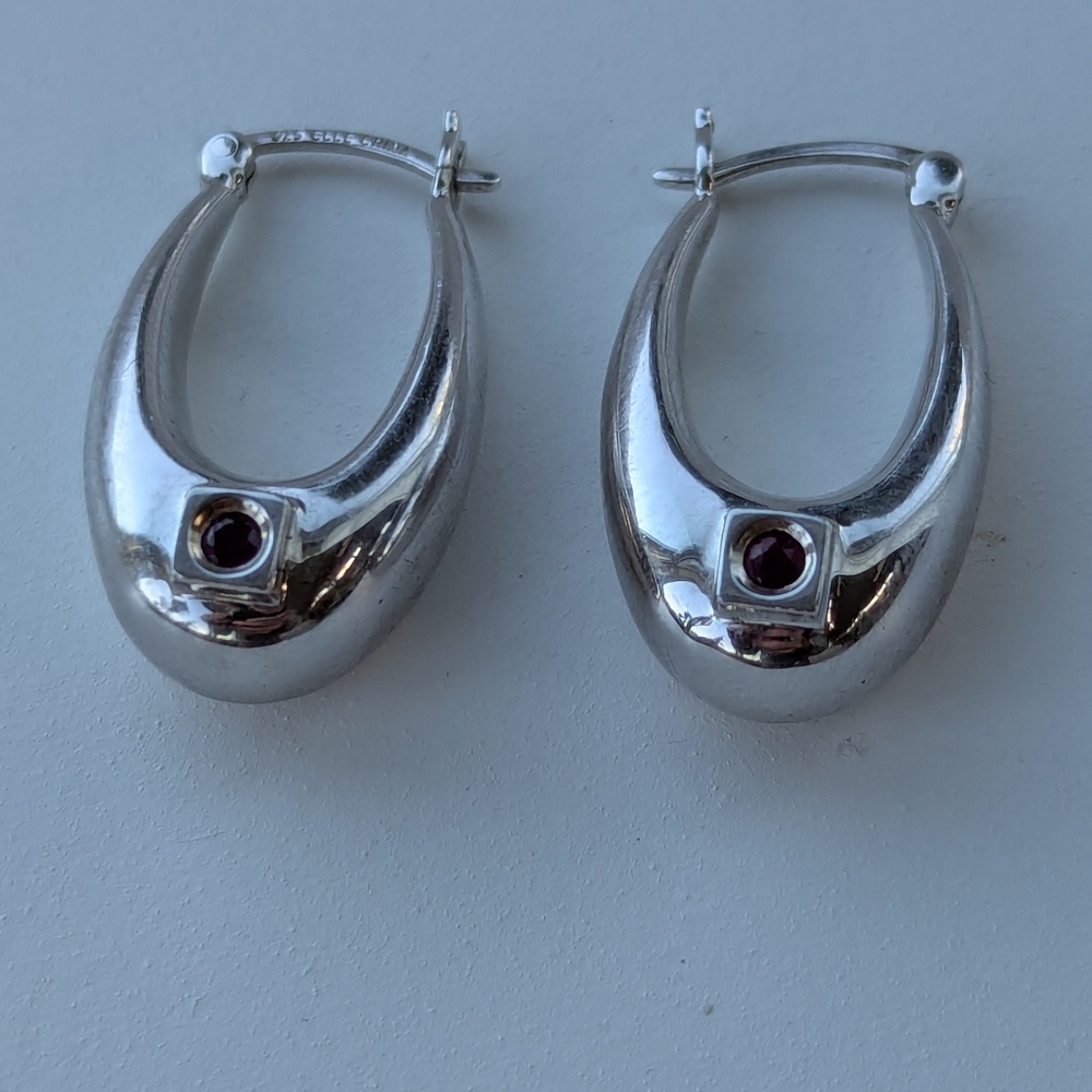 Sterling Silver Elle Earrings